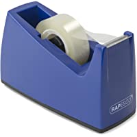 Rapesco 0774 300 Dispensador de Cinta Adhesiva- Cinta No Incluida- Azul